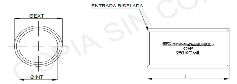 Diagrama Conector Empalme Paralelo (CEP)