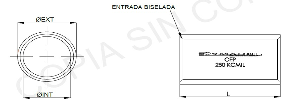 Diagrama Conector Empalme Paralelo (CEP)