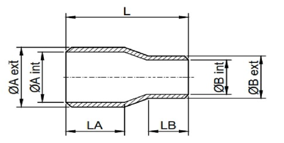 Diagrama Conector Empalme Reductor (CER)