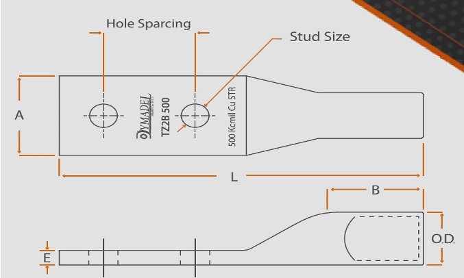 Diagrama Conector Tipo TZ2B